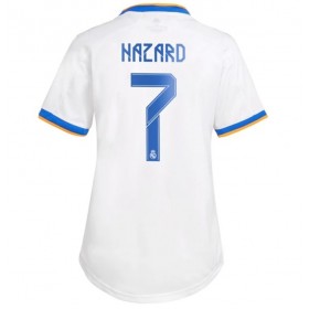 Fußballtrikots Real Madrid Eden Hazard 7 Frauens 2021-2022 Kurzarm Heimtrikotsatz kaufen 